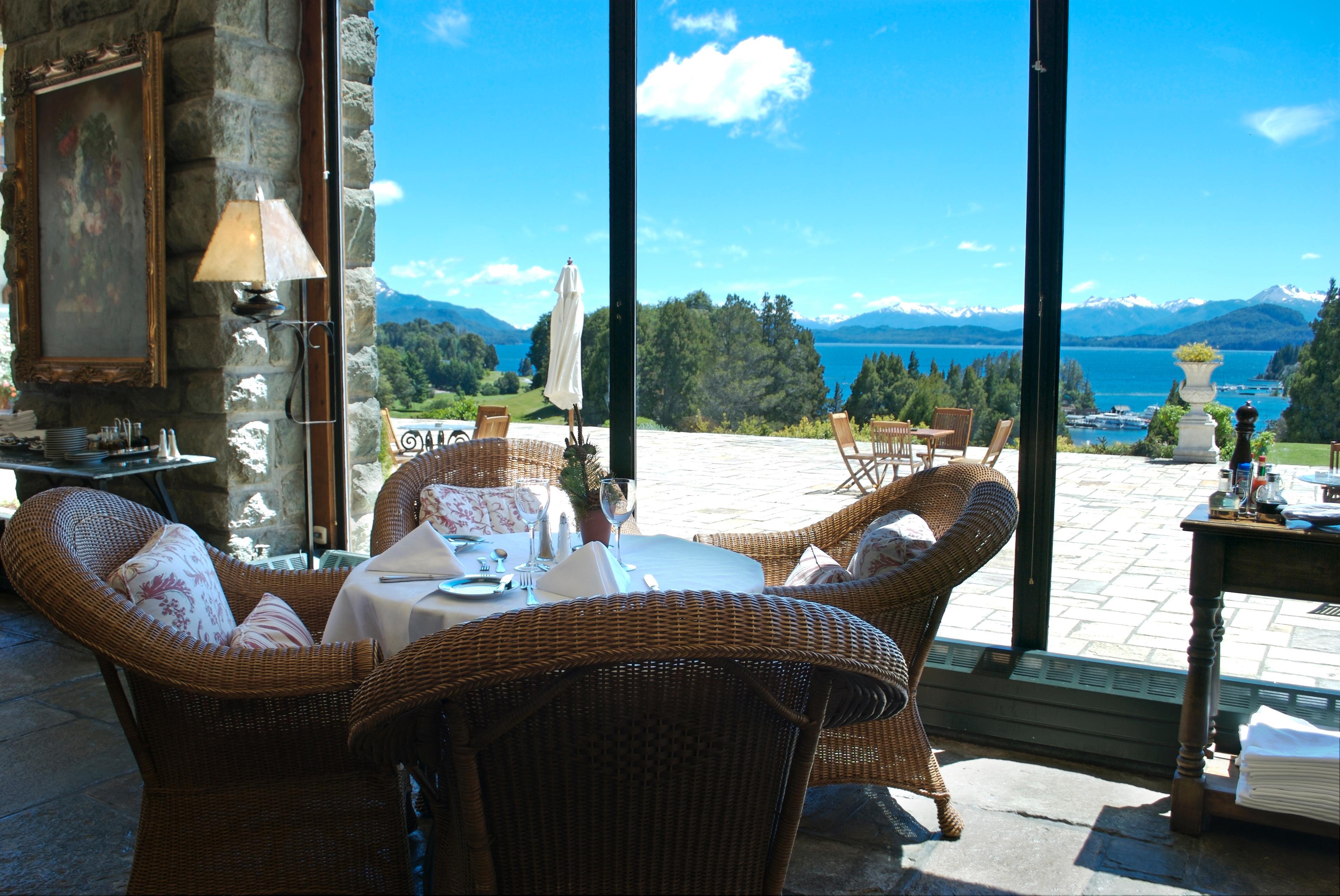 Llao Llao Resort, Golf-Spa San Carlos de Bariloche Eksteriør bilde The restaurant at the hotel